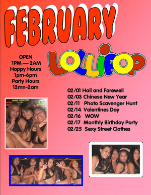 Lollipop Party Schedule